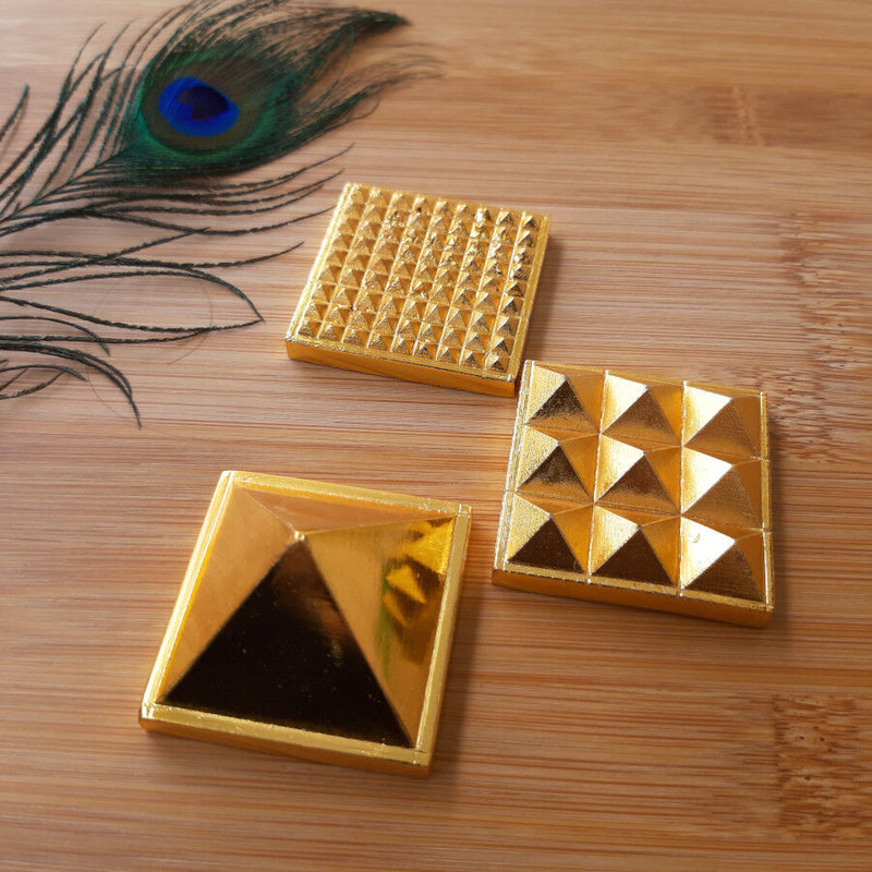 Three Layer Vastu Pyramid with Vastu Devta Yantra for Positive Energy