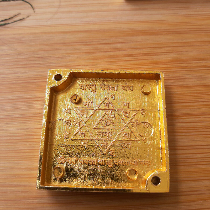 Three Layer Vastu Pyramid with Vastu Devta Yantra for Positive Energy