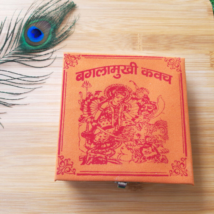 Shri Baglamukhi Yantra Kawach Poojan Box