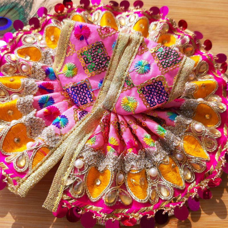 Laddu Gopal Ji / Kanha Ji Designer Dress Size No.2