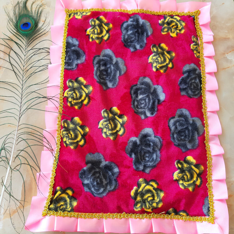 Laddu Gopal Ji Mattress Cum Rajayi Pink