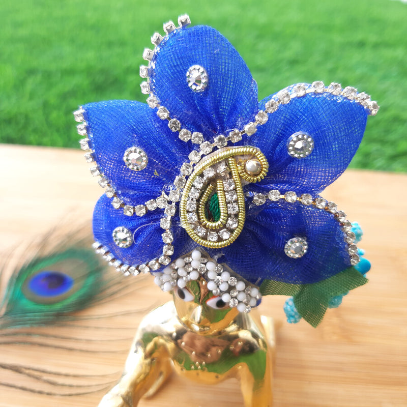 Kahna Ji Designer Blue Mukut / Pagadi Size No. 3