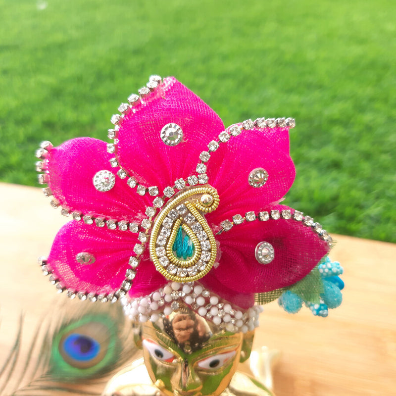 Kanha Ji Designer Mukut / Pagadi Size No. 5, 6