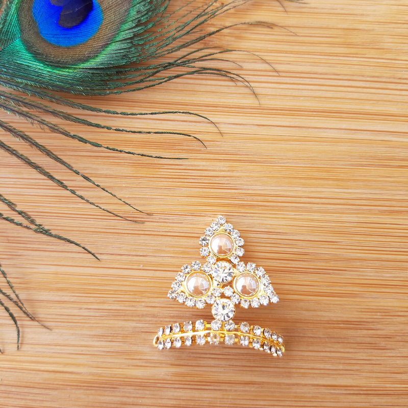 Laddu Gopal Ji Designer Mukut / Pagadi Adjustable for Size 4,5,6