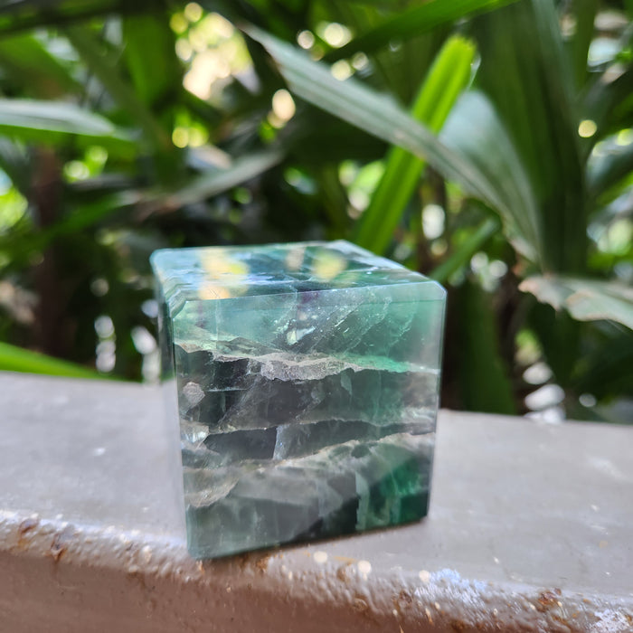 Multi Fluorite Crystal Cubes