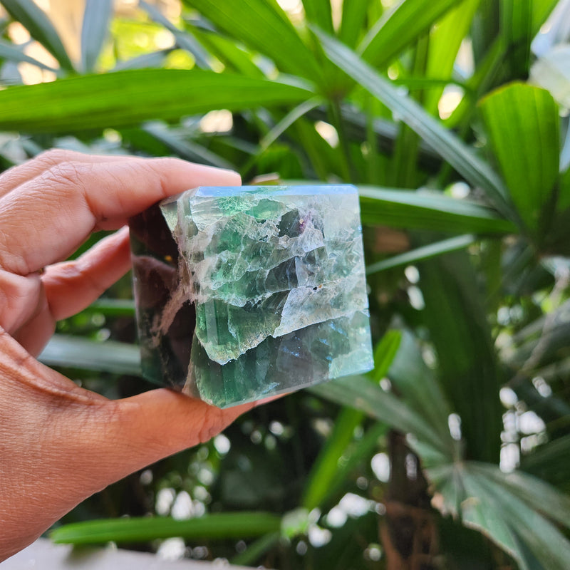 Multi Fluorite Crystal Cubes