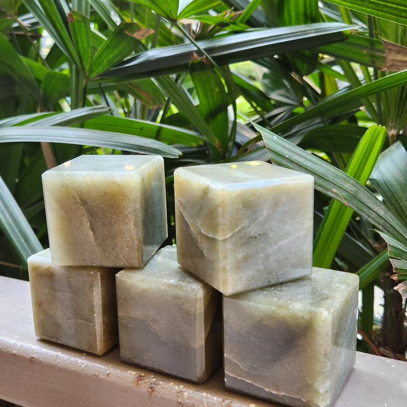 Green Aventurine Crystal Cubes