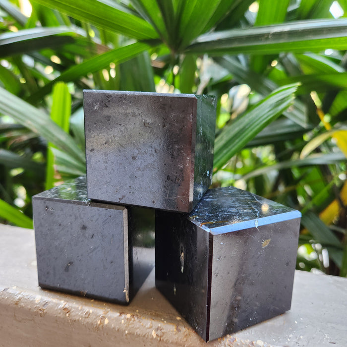 Black Tourmaline Crystal Cubes