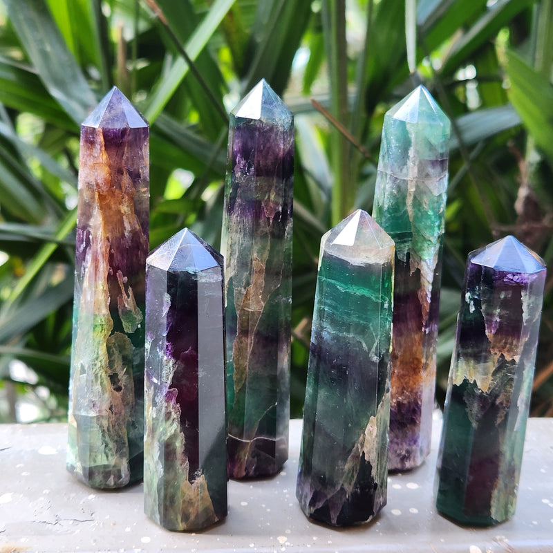 Multi Fluorite Wand / Tower
