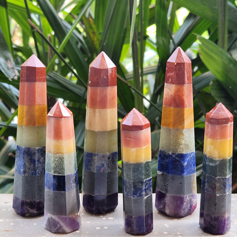 Seven Chakra Wand / Tower
