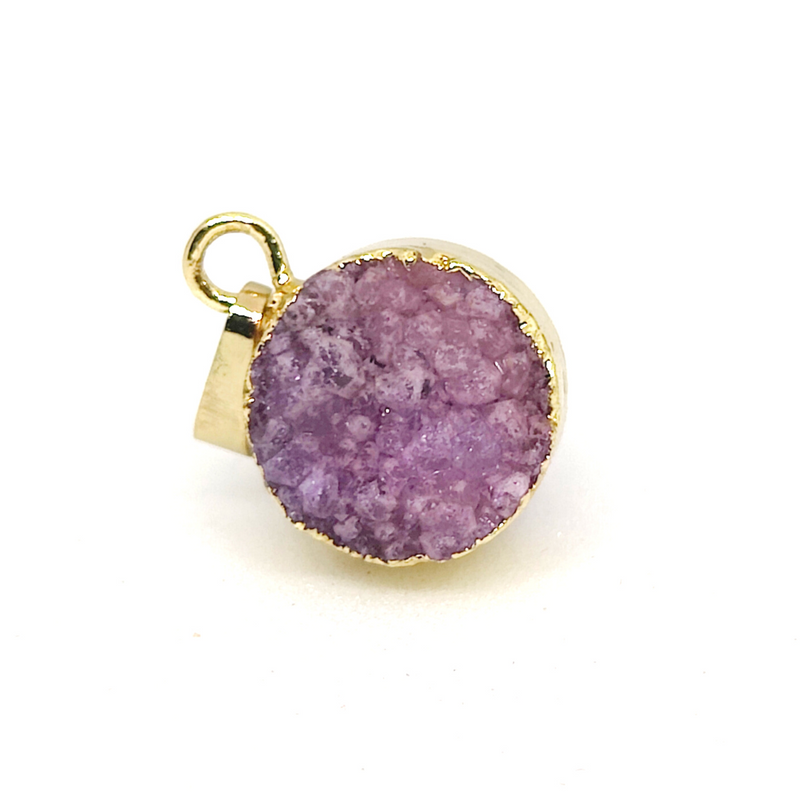 Druzy Pendants