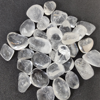 Clear Quartz Tumbled Stone for Healing, Enhancing and Amplification