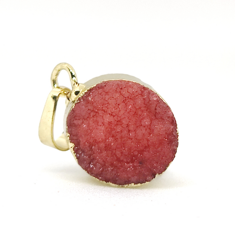 Druzy Pendants