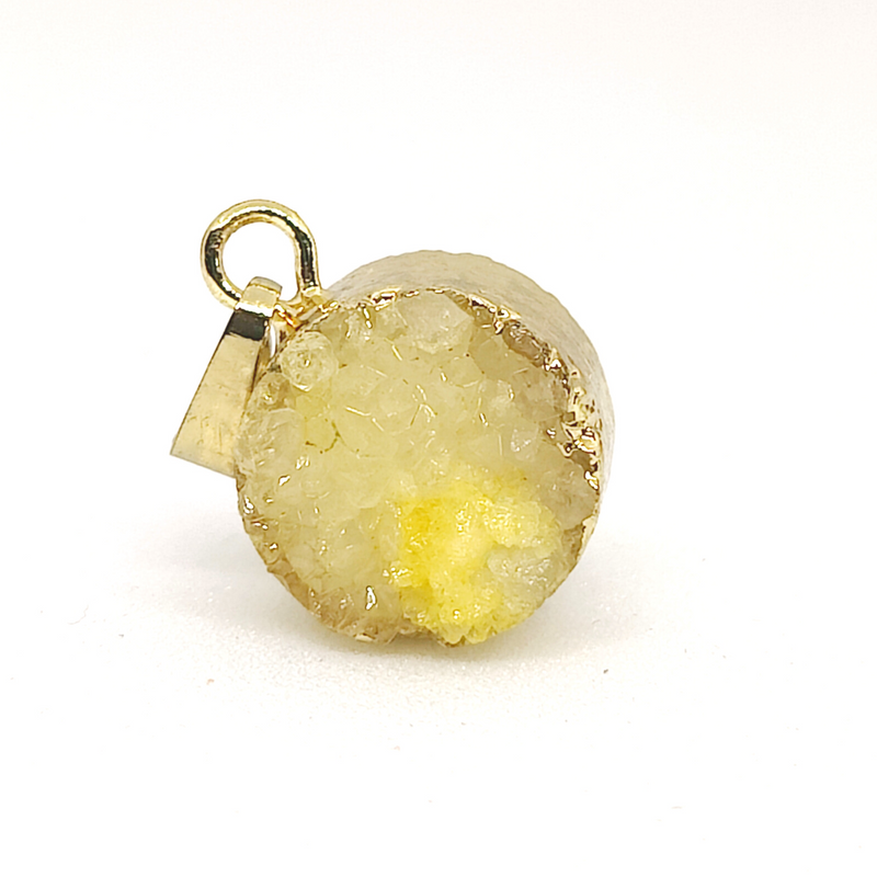 Druzy Pendants