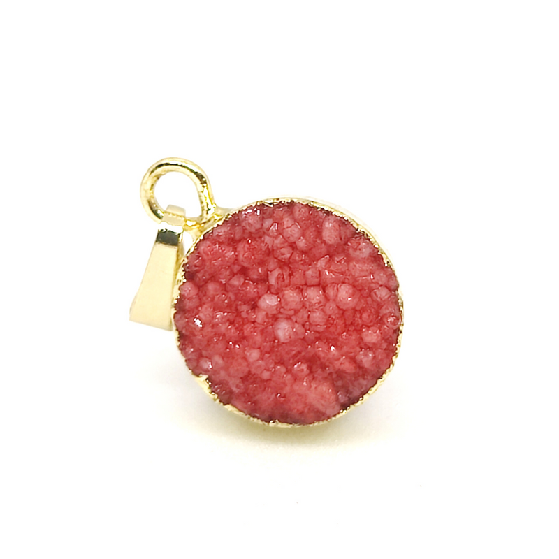 Druzy Pendants