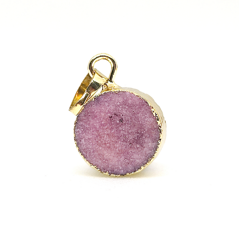 Druzy Pendants
