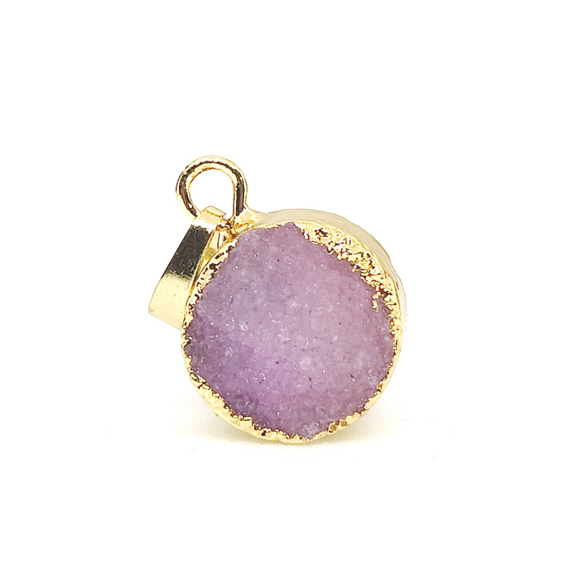 Druzy Pendants