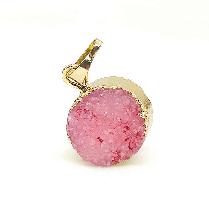 Druzy Pendants