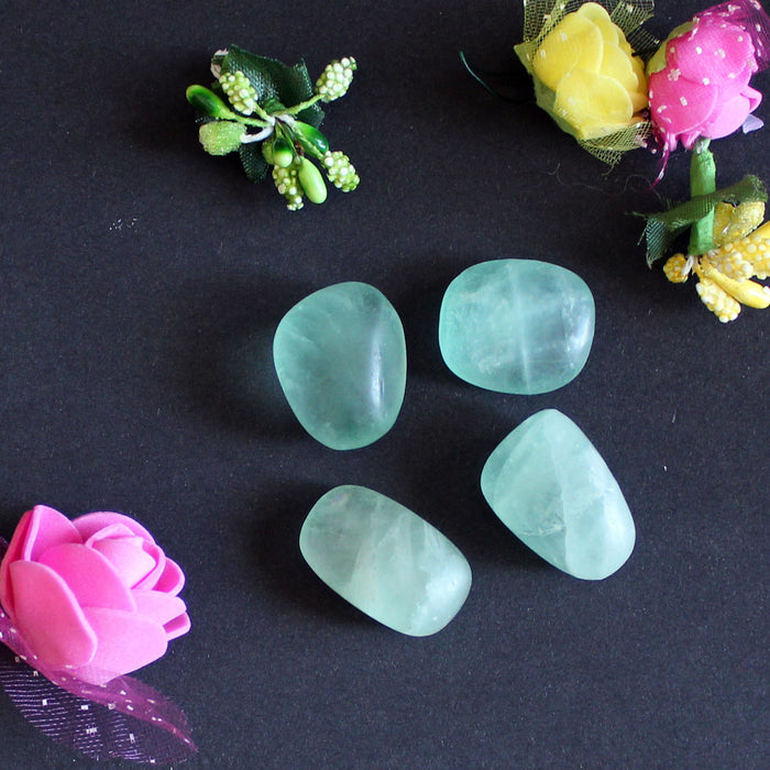 Green Fluorite Tumbled Stone for Healing and Cleansing