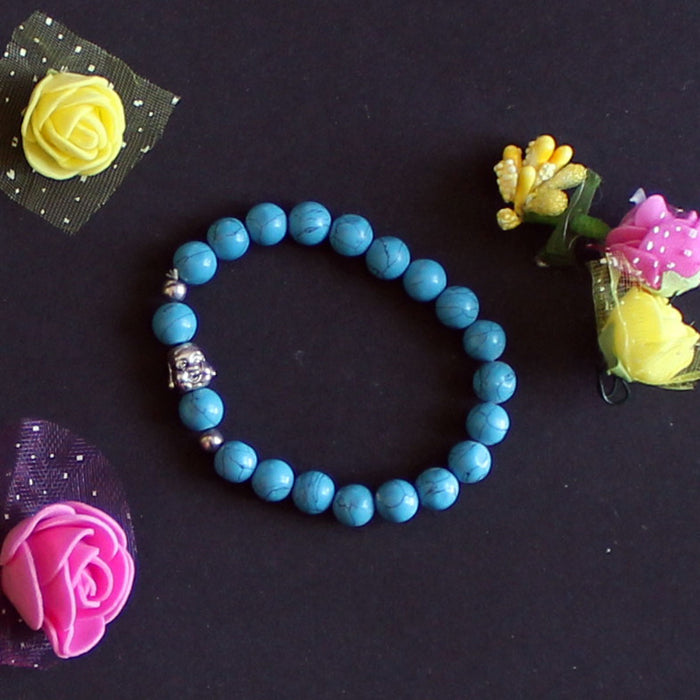 Synthetic Turquoise Bracelet for Balance, Peace and Harmony