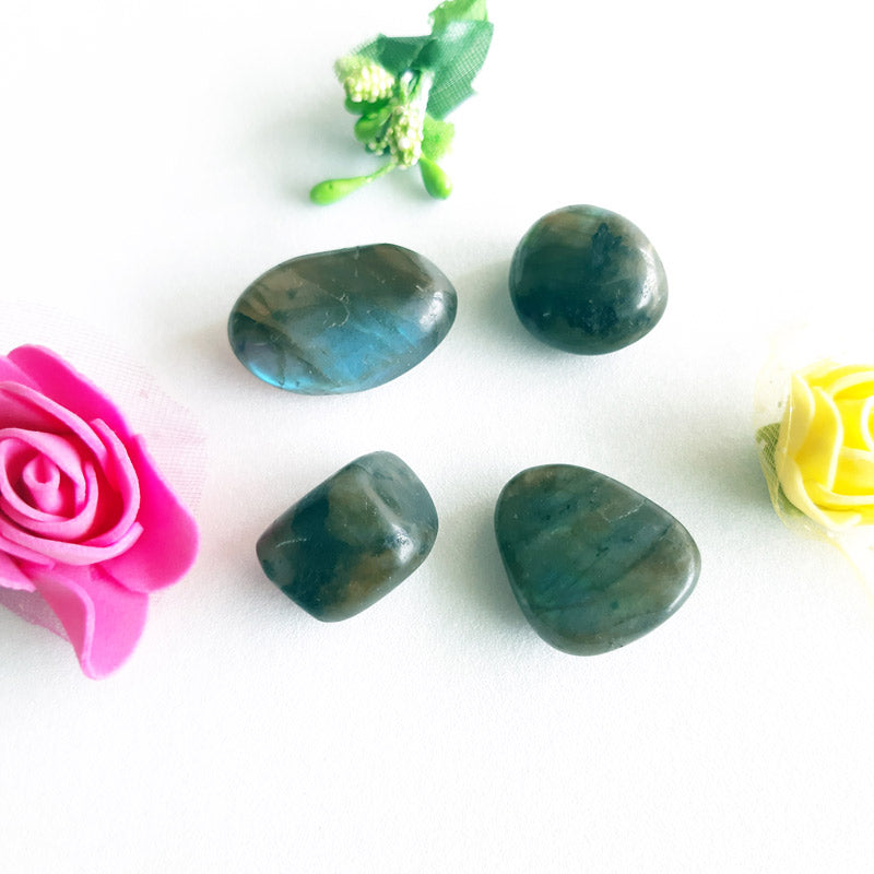 Labradorite Tumbled Stone for Strength, Transformation and Intuition