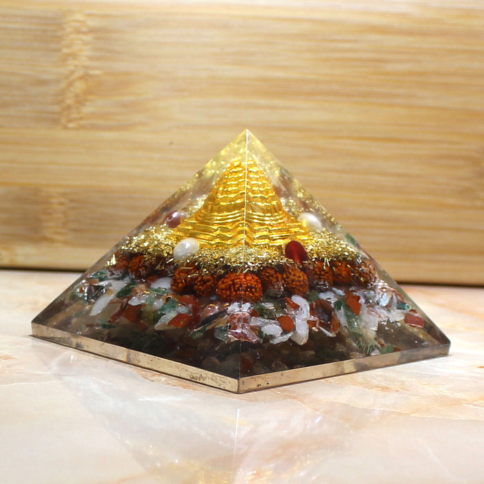 Shree Meru Yantra Orgone Pyramid for Divine Balance
