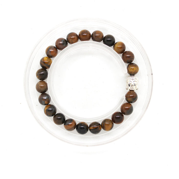 Certified & Energised Tiger Eye Bracelet for Divine Balance, Confidence, Clarity & Creativity