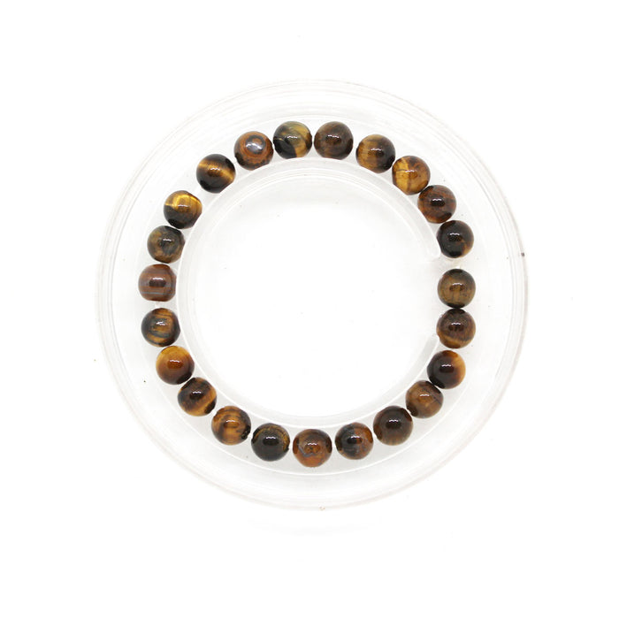 Certified & Energised Tiger Eye Bracelet for Divine Balance, Confidence, Clarity & Creativity