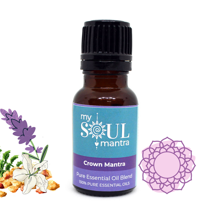 Crown Mantra - Essential Oil Blend for Crown (Sahasrara) Chakra
