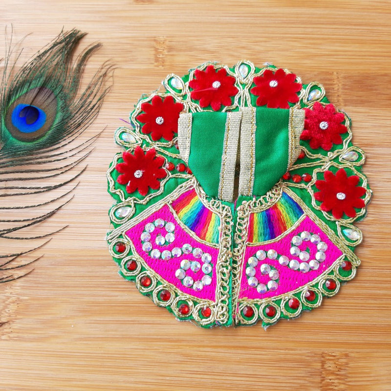 Laddu Gopal Ji Festive Dress Size No. 1